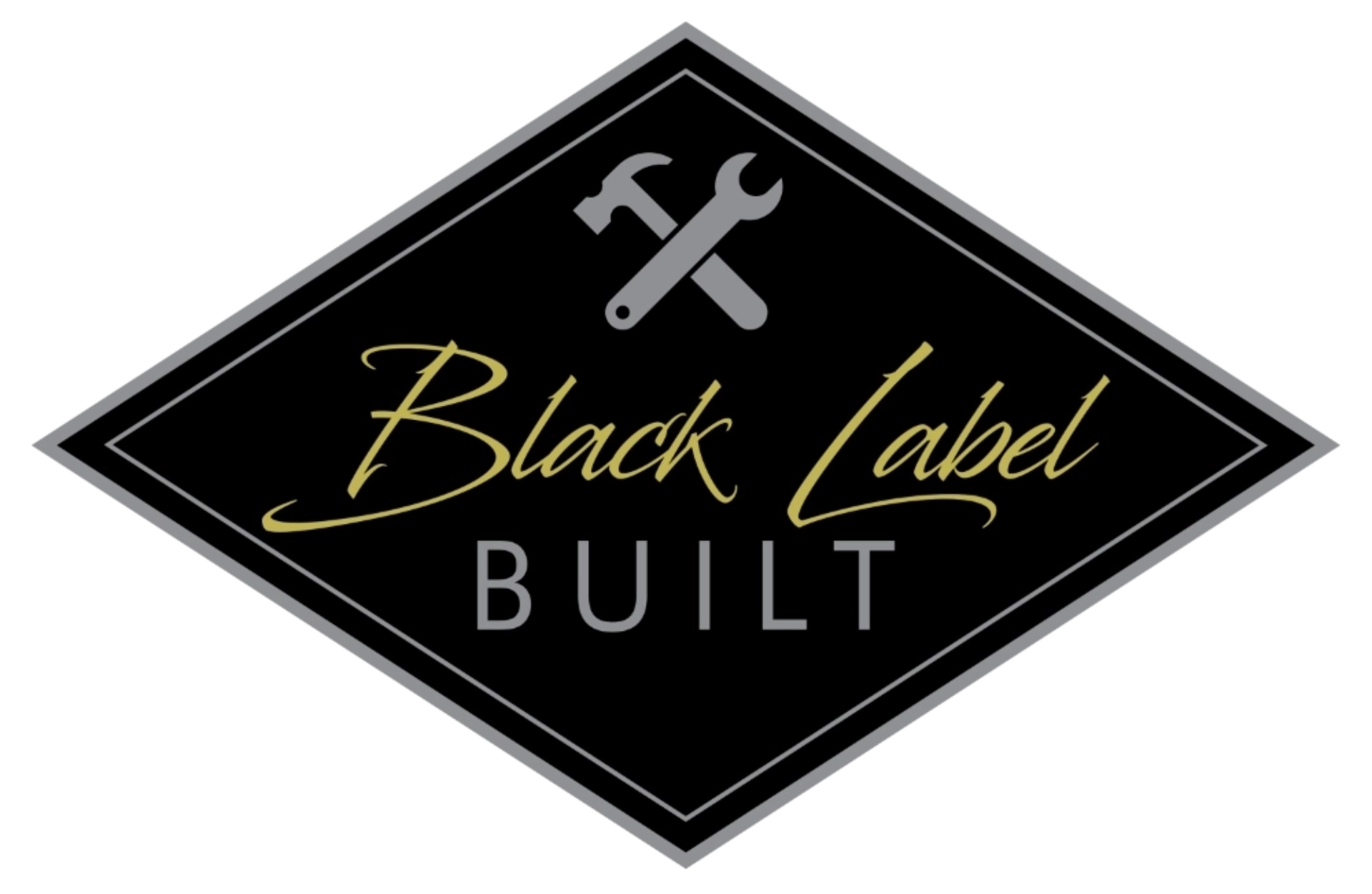 Black Label Built Logo