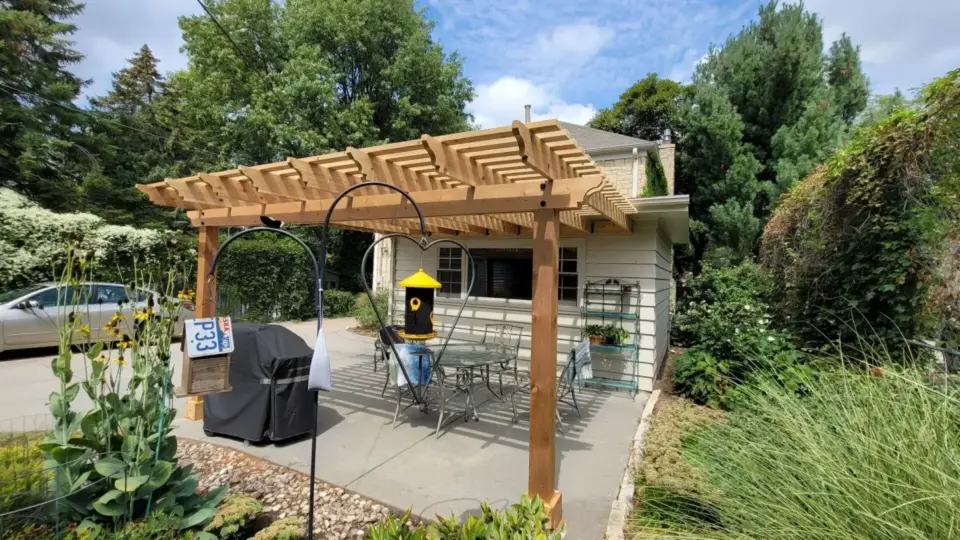 Attached Pergolas