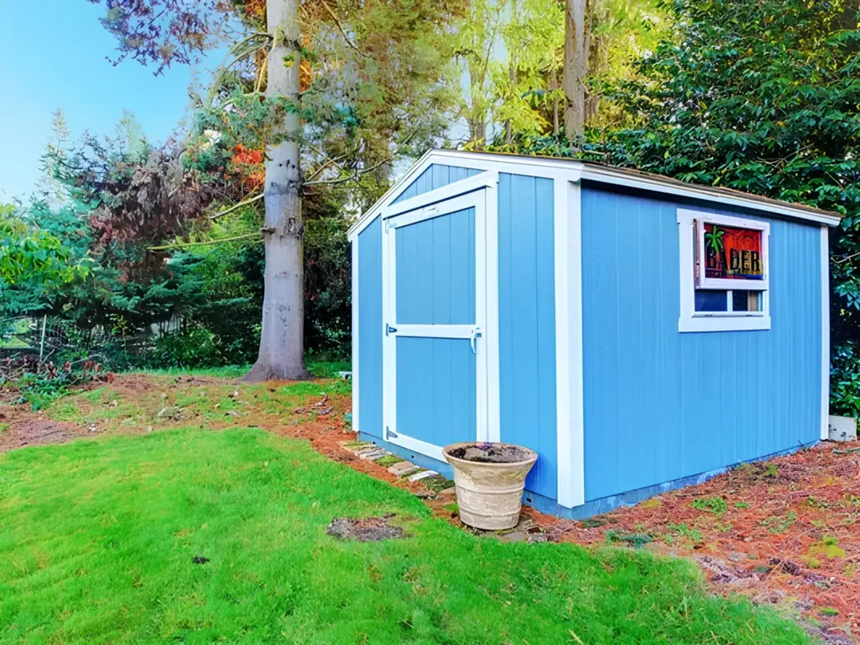 backyard-custom-blue-small-shed-in-lincoln-ne
