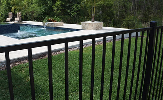 black-metal-fence-on-the-pool-in-lincoln-ne