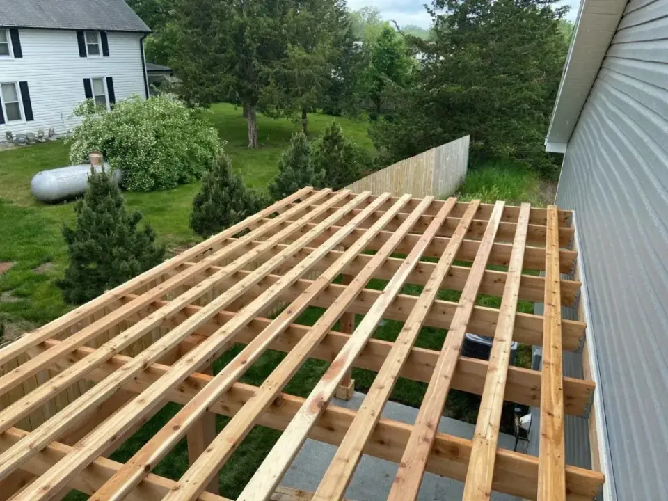 under-deck-installation-with-a-lot-of-trees-on-the-background-in-lincoln-ne